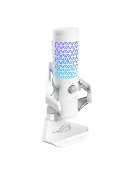 ASUS ROG Carnyx Bianco Microfono da tavolo