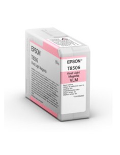 Epson C13T85060N cartuccia d'inchiostro 1 pz Originale Magenta chiaro vivido