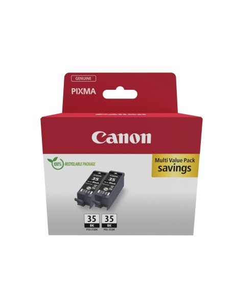 Canon 1509B029 cartuccia d'inchiostro 2 pz Originale Nero