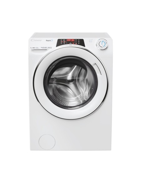 Candy RapidÓ RO 496DWMC7 1-S lavatrice Caricamento frontale 9 kg 1400 Giri min Bianco