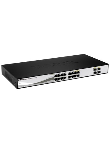 D-Link DGS-1210-16 Gestito L2 Nero