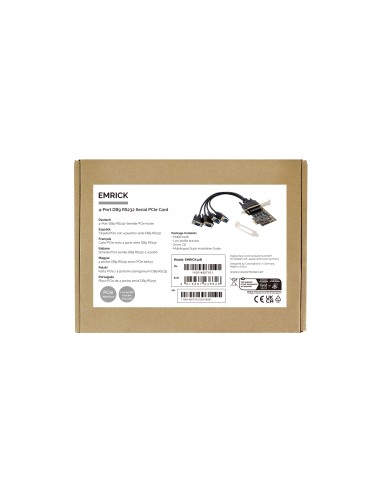 Conceptronic EMRICK12B scheda di interfaccia e adattatore Interno RS-232