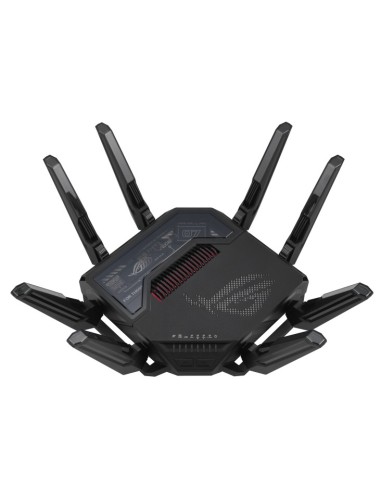ASUS ROG Rapture GT-BE98 router wireless 10 Gigabit Ethernet Quad-band (2.4 GHz   5 GHz-1   5 GHz-2   6 GHz) Nero