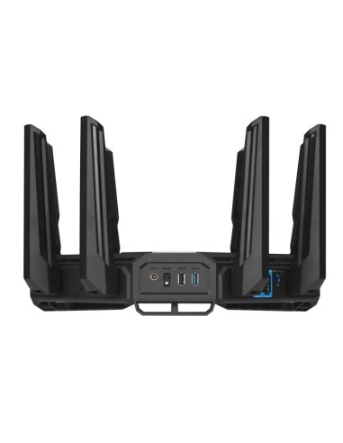 ASUS ROG Rapture GT-BE98 router wireless 10 Gigabit Ethernet Quad-band (2.4 GHz   5 GHz-1   5 GHz-2   6 GHz) Nero