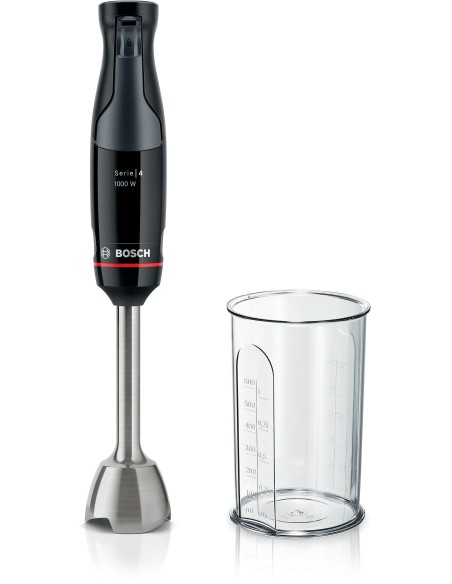 Bosch Serie 4 MSM4B610 frullatore 0,6 L Frullatore ad immersione 1000 W Antracite, Nero