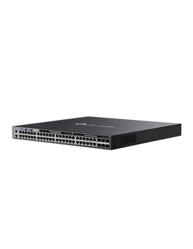 TP-Link Omada SG6654XHP switch di rete Gestito L3 Gigabit Ethernet (10 100 1000) Supporto Power over Ethernet (PoE) 1U Nero