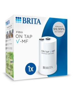 Brita filtro di ricambio ON TAP V-MF, 1 filtro (600L) - per acqua priva di batteri al 99,99% & gusto migliore
