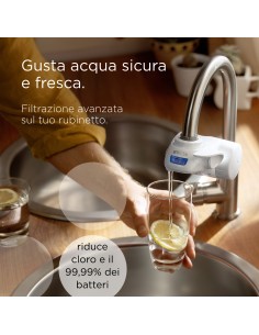 Brita filtro di ricambio ON TAP V-MF, 1 filtro (600L) - per acqua priva di batteri al 99,99% & gusto migliore 2