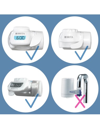 Brita filtro di ricambio ON TAP V-MF, 1 filtro (600L) - per acqua priva di batteri al 99,99% & gusto migliore