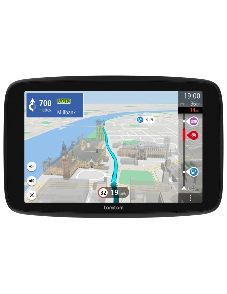 TomTom GO Camper Max navigatore Fisso 17,8 cm (7") Touch screen 400 g Nero