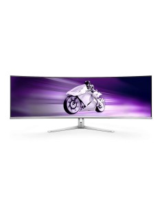 Philips Evnia 8000 49M2C8900L 00 Monitor PC 124,2 cm (48.9") 5120 x 1440 Pixel Dual QHD QDOLED Bianco 2