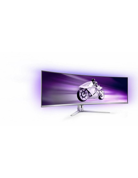 Philips Evnia 8000 49M2C8900L 00 Monitor PC 124,2 cm (48.9") 5120 x 1440 Pixel Dual QHD QDOLED Bianco