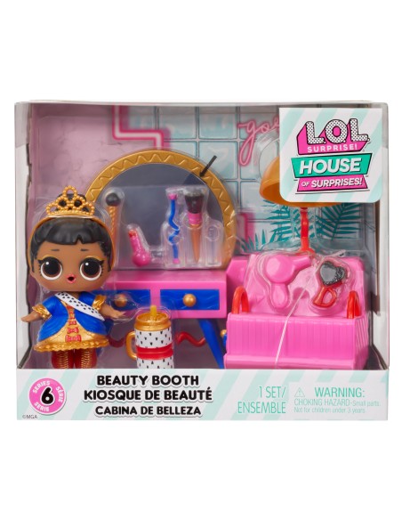 L.O.L. Surprise! HOS Furniture Playset with Doll S2 Asst in PDQ