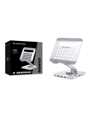 Conceptronic DONN26G carrello e supporto multimediale Argento Tablet