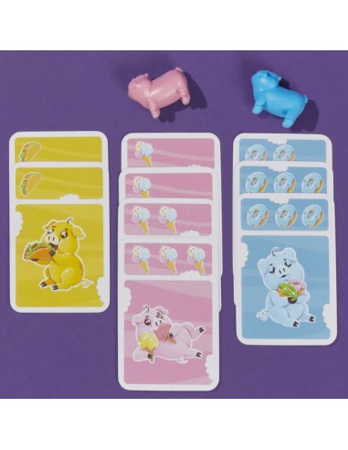 Hasbro Gaming Piggy Piggy, gioco di carte divertente per famiglie, da 2 a 6 giocatori, dai 7 anni in su