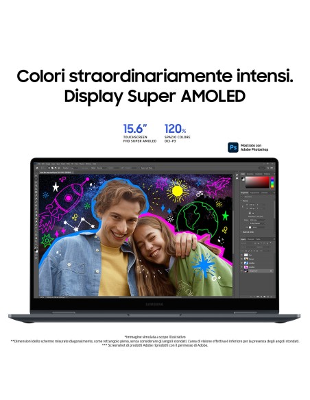 Samsung Galaxy Book4 360 Intel Core 7 150U Ibrido (2 in 1) 39,6 cm (15.6") Touch screen Full HD 16 GB LPDDR5-SDRAM 512 GB SSD