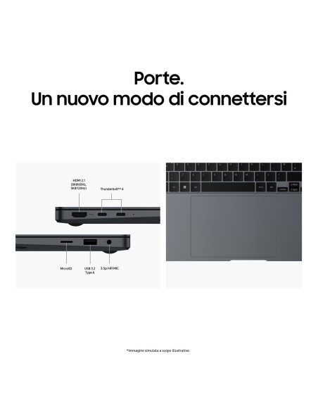 Samsung Galaxy Book4 Ultra Intel Core Ultra 7 155H Computer portatile 40,6 cm (16") Touch screen WQXGA+ 16 GB LPDDR5x-SDRAM 1