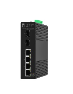 LevelOne IGS-2106 switch di rete Gestito L2 Gigabit Ethernet (10 100 1000) Nero