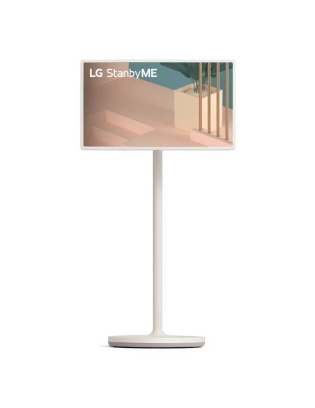 LG StanbyME 27ART10 Schermo 27'' Touchscreen, Base con ruote, Batteria, WebOS