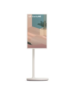 LG StanbyME 27ART10 Schermo 27'' Touchscreen, Base con ruote, Batteria, WebOS 2