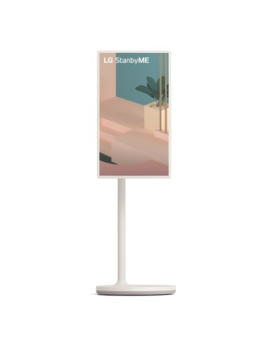 LG StanbyME 27ART10 Schermo 27'' Touchscreen, Base con ruote, Batteria, WebOS