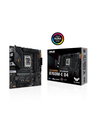 ASUS TUF GAMING B760M-E D4 Intel B760 LGA 1700 micro ATX
