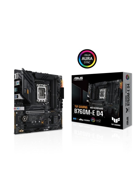 ASUS TUF GAMING B760M-E D4 Intel B760 LGA 1700 micro ATX