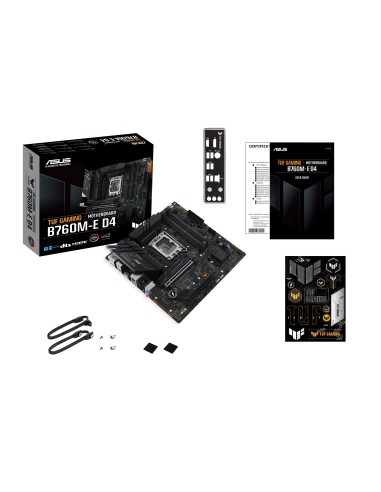 ASUS TUF GAMING B760M-E D4 Intel B760 LGA 1700 micro ATX