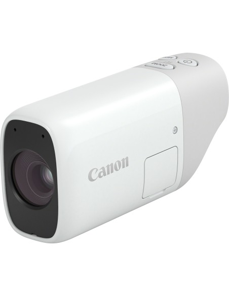Canon PowerShot ZOOM, fotocamera compatta in stile monocolo, kit essenziale, bianco