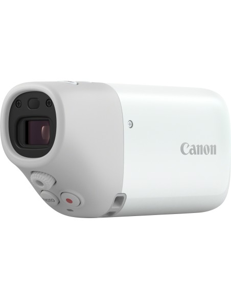 Canon PowerShot ZOOM, fotocamera compatta in stile monocolo, kit essenziale, bianco