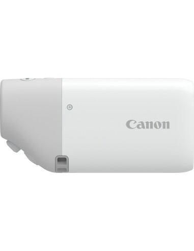 Canon PowerShot ZOOM, fotocamera compatta in stile monocolo, kit essenziale, bianco