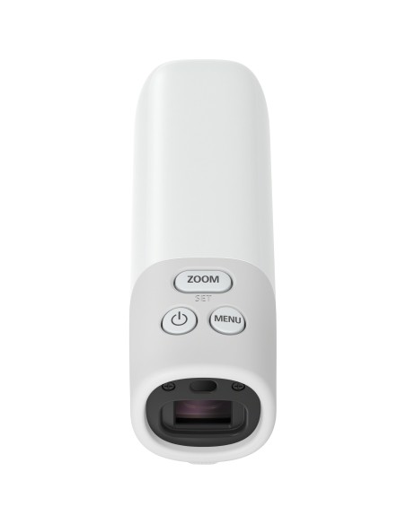 Canon PowerShot ZOOM, fotocamera compatta in stile monocolo, kit essenziale, bianco