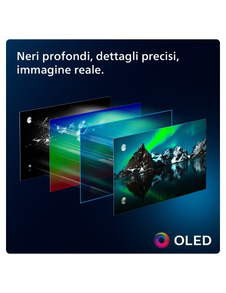 Philips 65OLED769 12 TV 165,1 cm (65") 4K Ultra HD Smart TV Wi-Fi Metallico