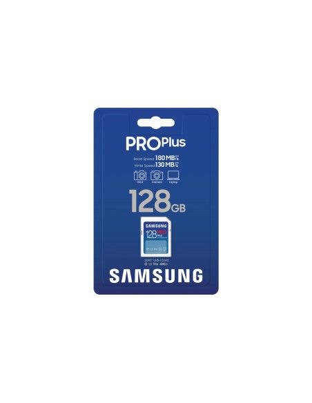 Samsung PRO Plus SD Card - Scheda di memoria 128GB (2023)