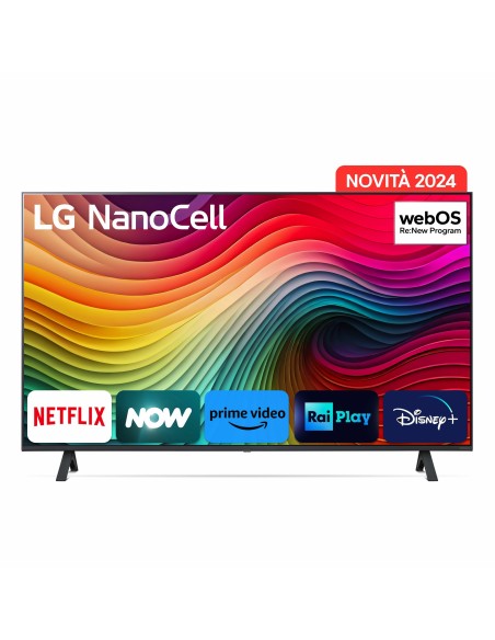 LG NanoCell 43'' Serie NANO82 43NANO82T6B, TV 4K, 3 HDMI, SMART TV 2024