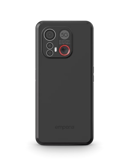 Emporia ME6_001 smartphone 16,7 cm (6.58") SIM singola Android 13 5G USB tipo-C 6 GB 128 GB 4900 mAh Nero