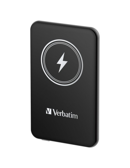 Verbatim Charge 'n' Go Polimeri di litio (LiPo) 5000 mAh Carica wireless Nero