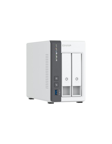 QNAP TS-216G server NAS e di archiviazione Tower Collegamento ethernet LAN Bianco Cortex-A55