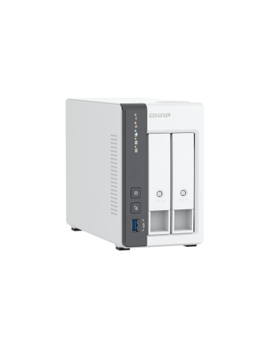 QNAP TS-216G server NAS e di archiviazione Tower Collegamento ethernet LAN Bianco Cortex-A55