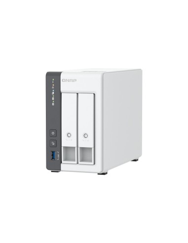 QNAP TS-216G server NAS e di archiviazione Tower Collegamento ethernet LAN Bianco Cortex-A55
