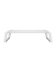 Trust 25351 supporto da tavolo per Tv a schermo piatto Trasparente, Bianco Scrivania 2