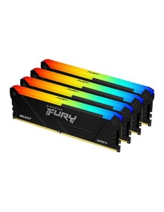 Kingston Technology FURY 128GB 3600MT s DDR4 CL18 DIMM (Kit da 4) Beast RGB