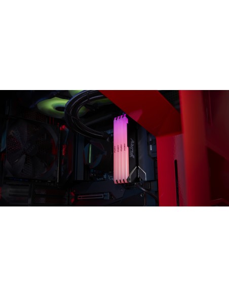 Kingston Technology FURY 128GB 3600MT s DDR4 CL18 DIMM (Kit da 4) Beast RGB