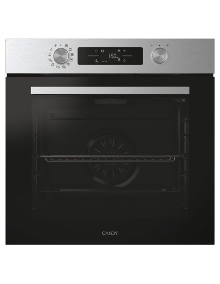 Candy CA6 N5B3EYTX 78 L A++ Nero, Acciaio inox