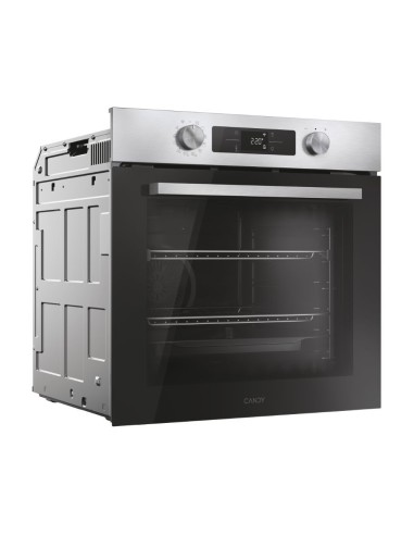 Candy CA6 N5B3EYTX 78 L A++ Nero, Acciaio inox