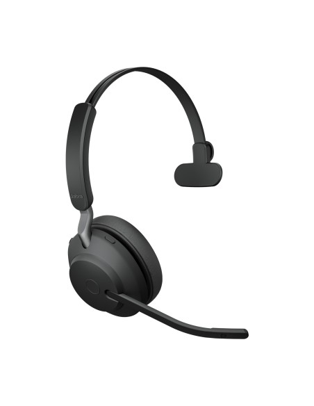 Jabra Evolve2 65, UC Mono Auricolare Wireless A Padiglione Ufficio USB tipo-C Bluetooth Nero