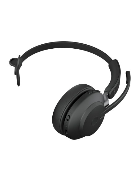 Jabra Evolve2 65, UC Mono Auricolare Wireless A Padiglione Ufficio USB tipo-C Bluetooth Nero