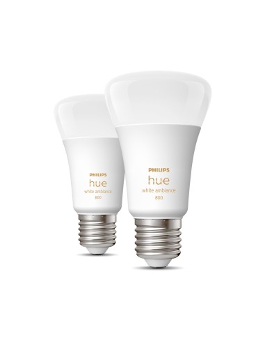 Philips Hue White ambiance 2 Lampadine Smart E27 60 W