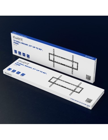 Ewent EW1503 Supporto TV a parete 2,03 m (80") Nero