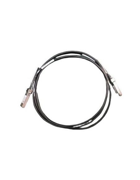 DELL 470-AENF cavo InfiniBand e in fibra ottica 2,5 m QSFP28 Nero, Acciaio inox
